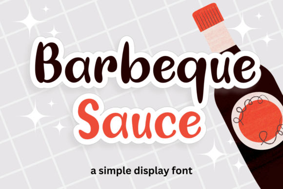 Barbeque Sauce: The Playful Display Font for Bold Designs