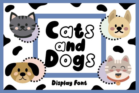 Cats and Dogs Font: A Playful Design Resource for Creative Projects
