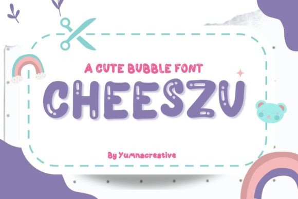 Cheeszu: Infusing Celestial Romance into Modern Typography
