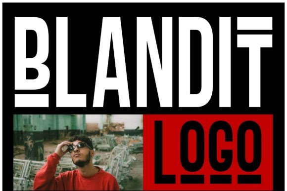 Elevate Your Brand Identity with the Bold Sophistication of Blandit