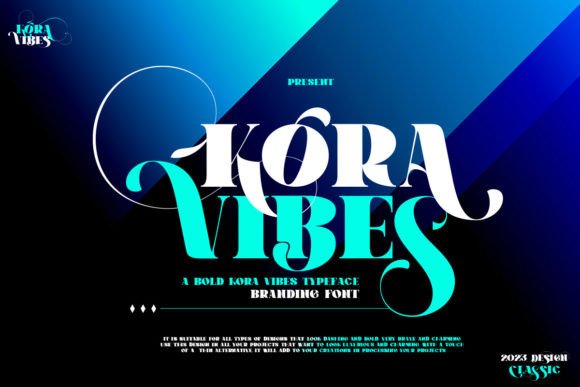 Elevating Visual Identity with Kora Vibes: A Comprehensive Guide to Modern Serif Typography