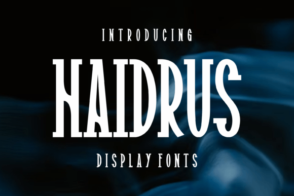 Haidrus: Strategic Typography for Modern Brand Positioning