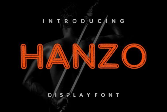 Hanzo: The Friendly Display Font for Relaxed Designs