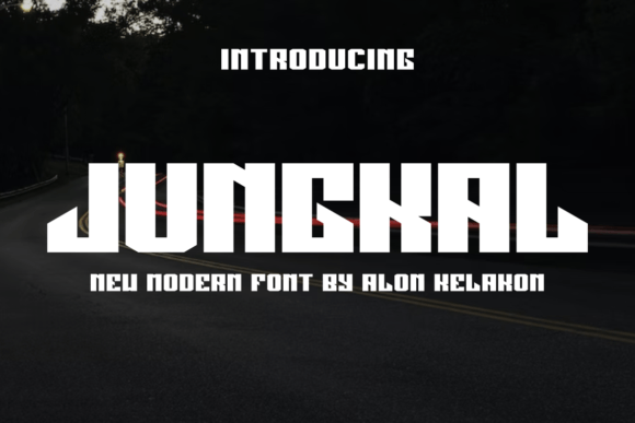Jungkal Font: Bold Display Typography for Designers