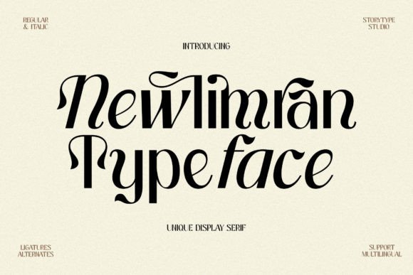 Newlimran: Strategic Typography for High-Impact Visual Identity