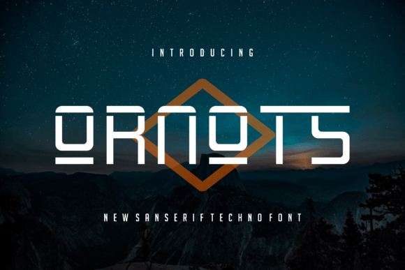 Ornots: A Modern Display Typeface for Bold Branding
