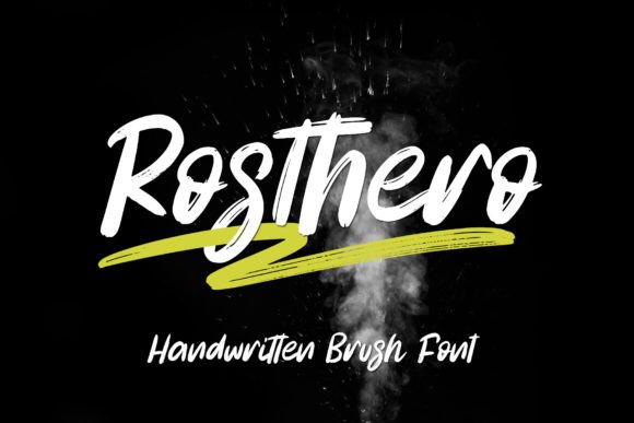 Rosthero: Unleashing Bold Typography for Modern Design
