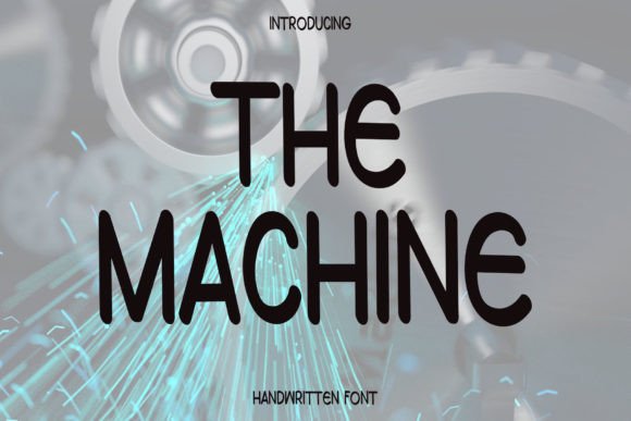 The Machine: Elevating Design Through Elegant Handwritten Typography