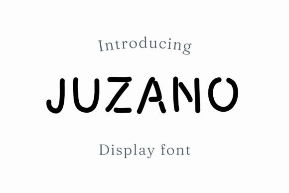 Unleashing Creative Potential with Juzano: The Handwritten Display Font for Modern Design