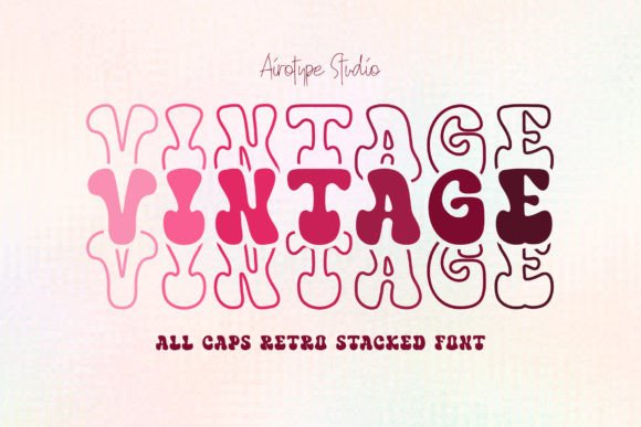 Vintage Stacked: Evaluating a Bold Display Font for Modern Design